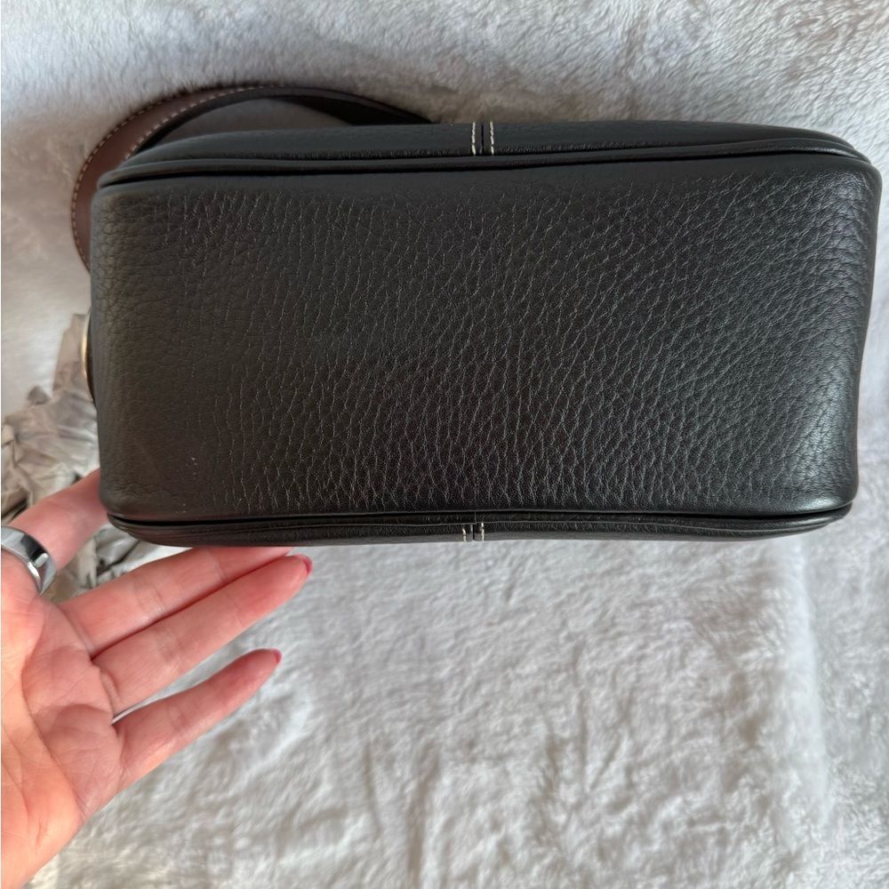 Dooney & Bourke Black and Brown Shoulder Bag - Picture 10 of 10